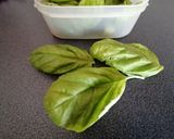 Foto del passaggio 1 della ricetta "Caramelle profumate" di basilico (da conservare*) 🍬🌱🍃