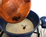 A picture of step 2 of Dates And Apple Kheer.