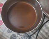 A picture of step 7 of Chocolate Mirror Glaze Cake without Egg, Maida & heart cake Mold.