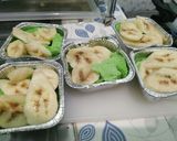 Foto langkah ke 2 dari resep Bread banana puding #BerburuCelemekEmas #resolusi2019 #1.