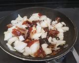 Foto del paso 1 de la receta Guisantes con jamón con un toque de jengibre y soja