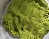 A picture of step 3 of Palak Aata Namkin.
