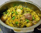 A picture of step 10 of Ek Toap Na Dal Bhat (One pot dal - rice) (Ek Handi Dal - Chawal).