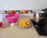 Foto del paso 1 de la receta: Judías blancas con calabaza baja en calorías