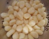 Gnocchi zöld mártásban recept fázis 4 fotója