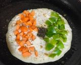 तिरंगा उत्तपम tiranga uttapam रेसिपी चरण 4 फोटो