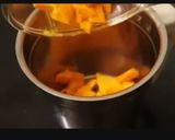 A picture of step 1 of Saffron mango milkshake.