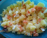 Foto del paso 2 de la receta: Pollo al horno en bolsita con ensalada de papa y zanahoria