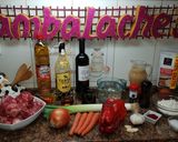 A picture of step 1 of Braised Oxtail (Rabo de Toro Estofado).