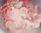 A picture of step 2 of Mutton steam.