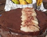 Une image de l'étape 10 de Poire si belle et chocolat.