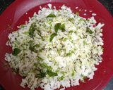 A picture of step 4 of 3 minute Khaman Poha.