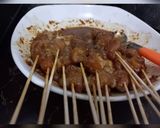 Foto langkah ke 4 dari resep Sate ayam manis teflon.