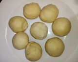 A picture of step 5 of Galaxy buns.