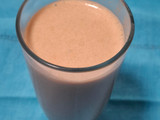 Licuado supersaludable avena+chía+cacao+cúrcuma