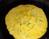 A picture of step 2 of Chikapea flour pancake.
