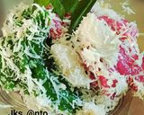 Foto langkah ke 14 dari resep Cenil Pisang pelangi Kinca Gulmer.