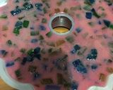 Foto langkah ke 3 dari resep Puding Mozzaik Jambu Strawbery.