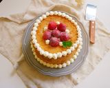 簡單做「草莓奶油戚風蛋糕」儀式感生日蛋糕~的食譜步驟10照片
