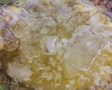 A picture of step 2 of Pineapple mock tail.