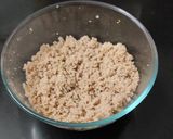 A picture of step 4 of Poha idli/ Aval idli (Rice flakes idli).