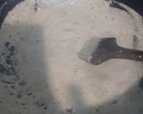 A picture of step 3 of Methi malai matar.