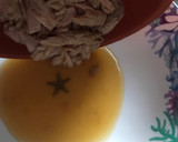 Foto del paso 7 de la receta: Ceviche de atún en conserva, con mango, alficoz, cebolla roja y salsa de limón y naranja