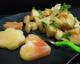 पपया लेमन सॅलड (papaya lemon salad recipe in marathi) रेसिपी स्टेप 3 फोटो 