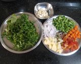 ગ્રીન વેજ પુલાવ (Green Veg Pulao Recipe In Gujarati) રેસીપી સ્ટેપ1ફોટો