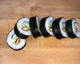 Foto langkah ke 3 dari resep Chicken Teriyaki Sushi Simple.