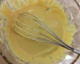 A picture of step 2 of Aloo k Pakoray.
