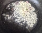 A picture of step 2 of Mudda Bhaaji / Palak and Dal.