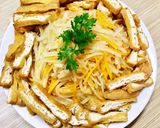 Hình bước làm 4 của món Bò Bía Chay