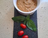 Foto del passaggio 3 della ricetta Spaghetti con crema di capperi e pomodorini