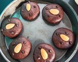 A picture of step 5 of Fudgy Brownie cookies.