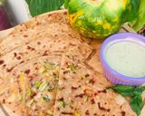 A picture of step 9 of Raw Papaya Paratha.