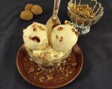 A picture of step 7 of Walnut butterscotch ice -cream.
