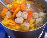Hình bước làm 3 của món Canh chua cá thác lác
