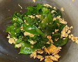 รูปขั้นตอนการทำที่ 4 ของ ใบเหลียงผัดไข่