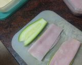 Foto del paso 2 de la receta: San Jacobo de calabacín con papas fritas