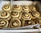 Φωτογραφία βήματος 4 της συνταγής Cinnamon Rolls με πορτοκάλι _ ρολά κανέλας