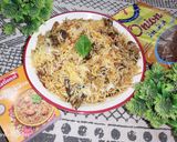A picture of step 11 of Masaledar Beef Biryani.