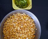 A picture of step 1 of Amba dal.