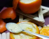 A picture of step 7 of Orange kheer.
