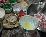รูปขั้นตอนการทำที่ 2 ของ ยำตะไคร้(พล่าเสือแซ่บ)|Spicy Lemongrass Salad with Pork