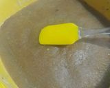 A picture of step 4 of No bake Masoor dal Cake.