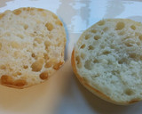 Foto del paso 1 de la receta: Sándwich con queso/jamón y corazón de huevo jugoso