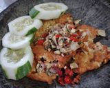 Foto langkah ke 5 dari resep Tempe Geprek Sambal Matah.