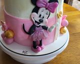 Foto del paso 4 de la receta: Torta de cumpleaños Minnie sin gluten