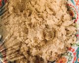 A picture of step 1 of Ma’moul (Semolina cookies) 🥮🥮.